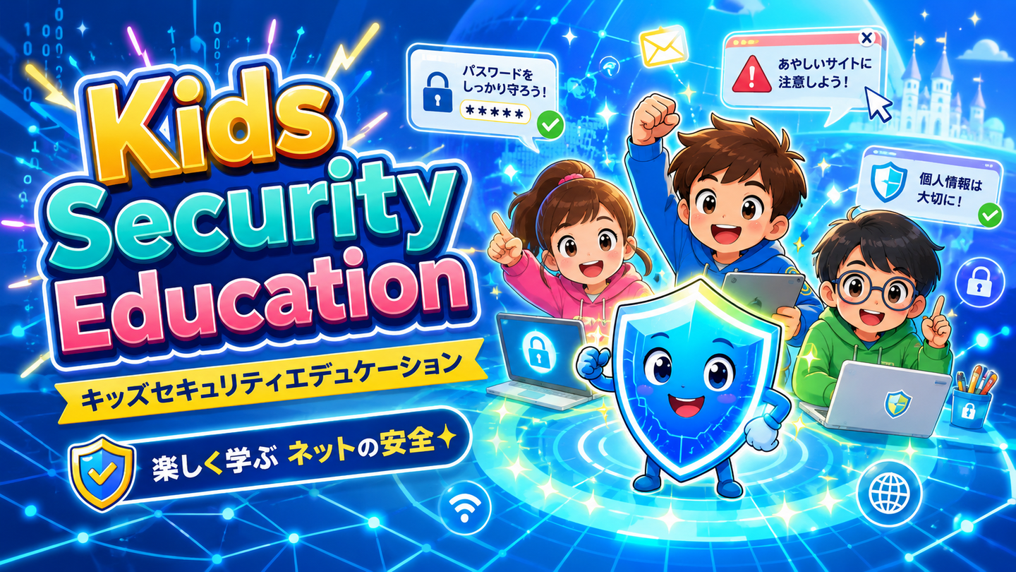 Kids Security Education｜未来の教室がつくったセキュリティ学習ツール